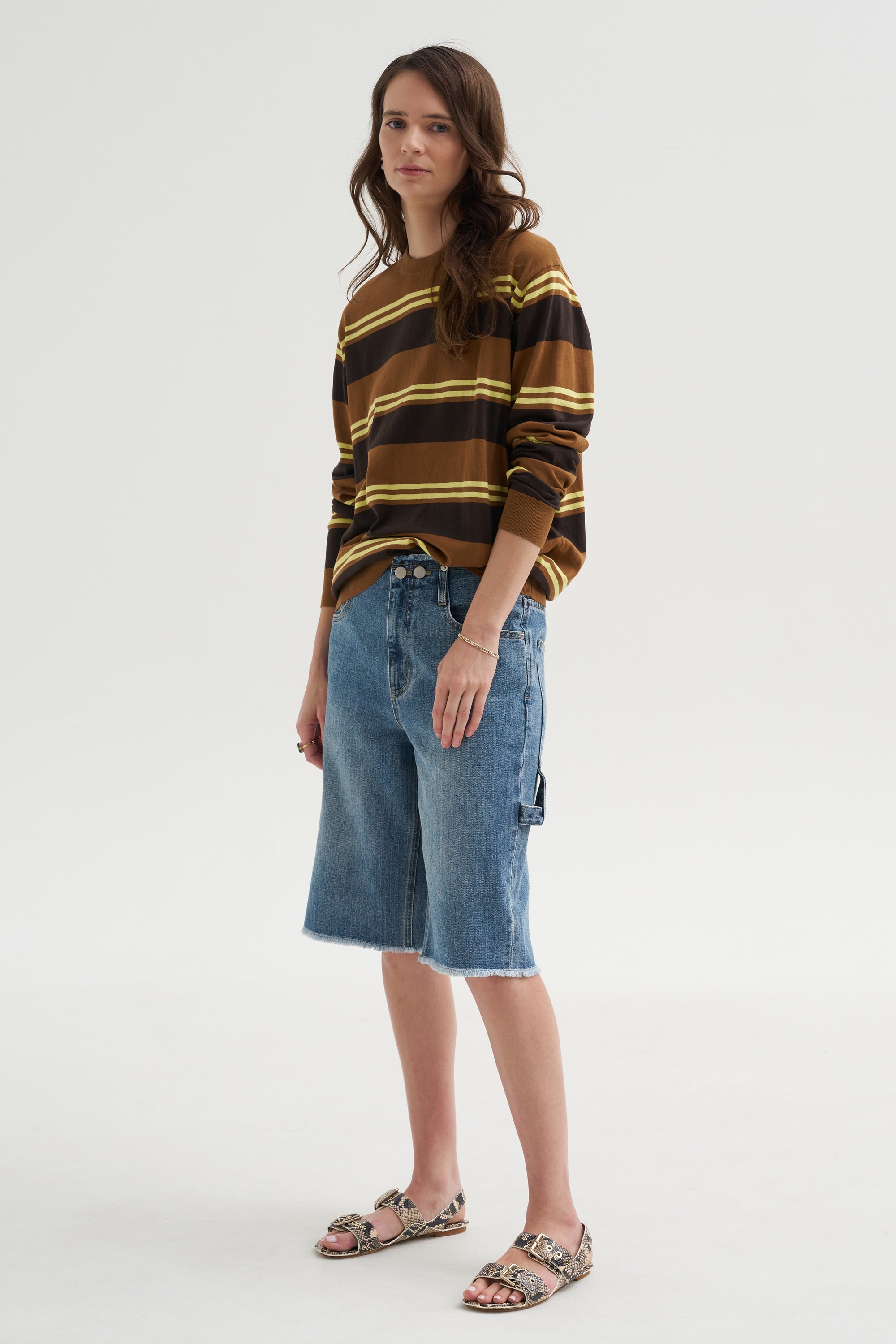 Classic Wash Denim Newman Short, Classic Blue