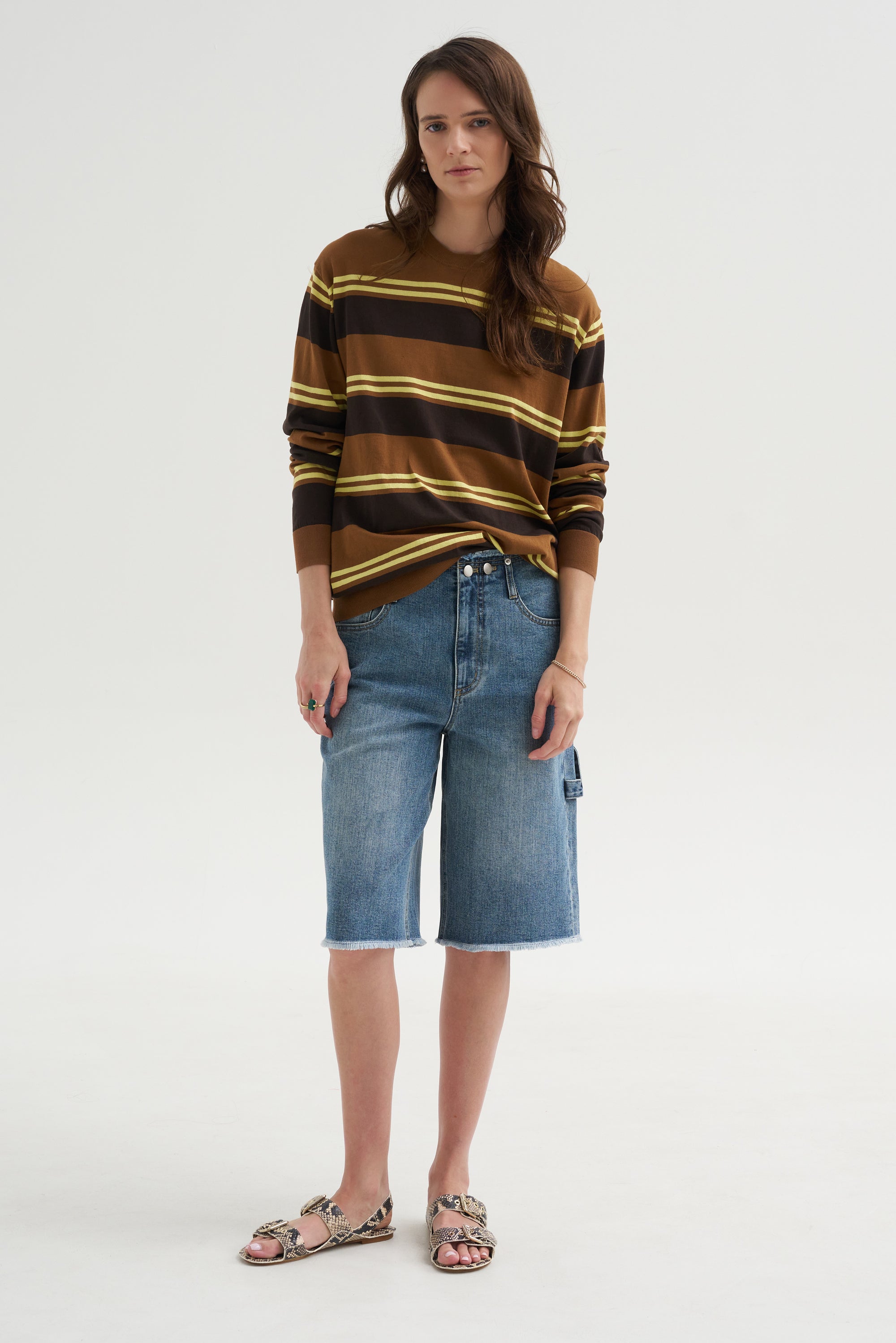 Classic Wash Denim Newman Short, Classic Blue
