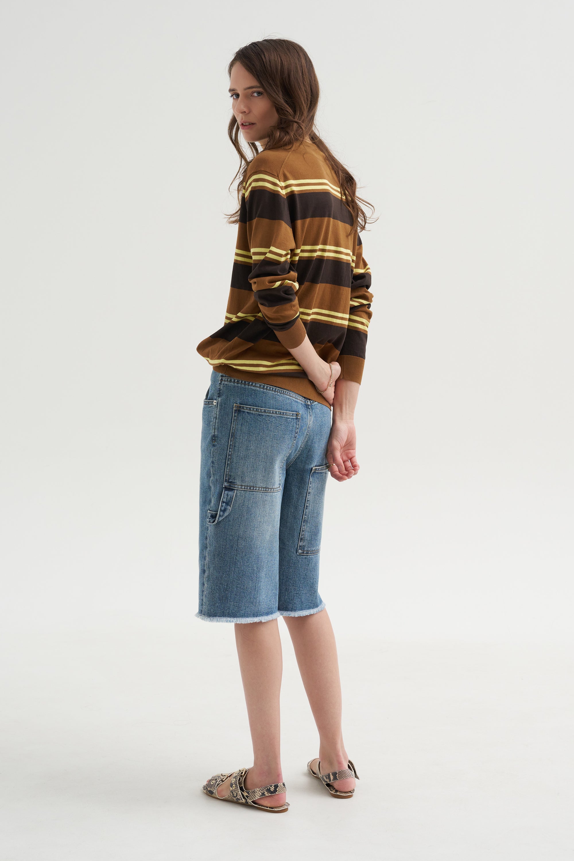 Classic Wash Denim Newman Short, Classic Blue