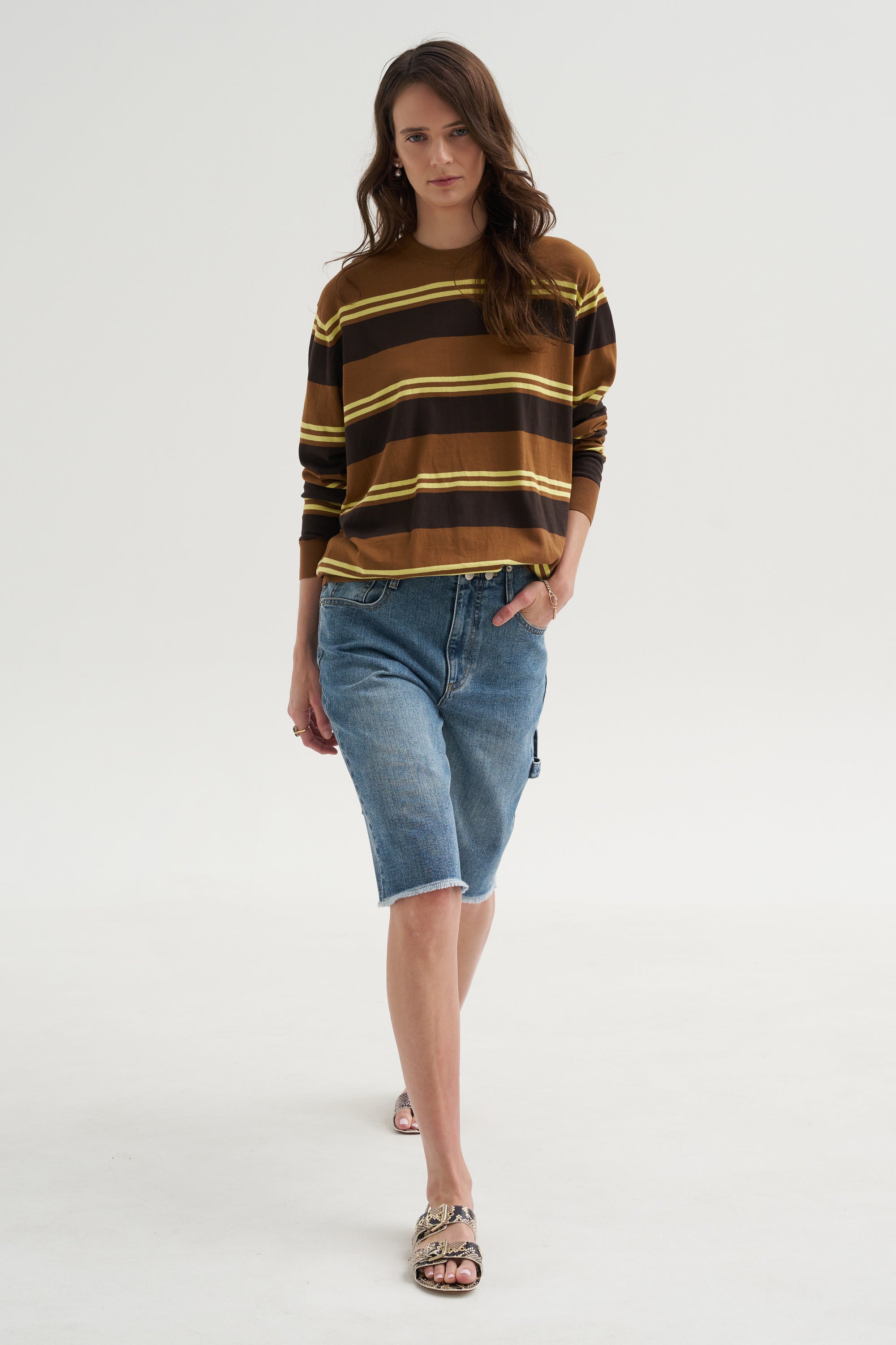 Classic Wash Denim Newman Short, Classic Blue