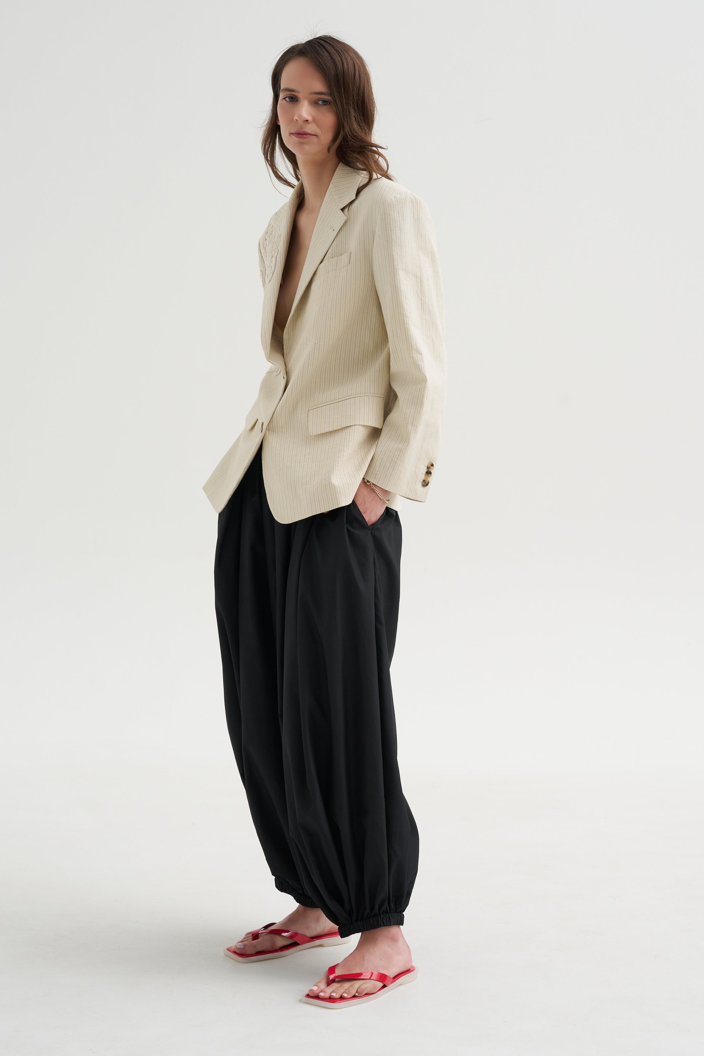 Summer Nylon Zeppelin Pant, Black – Kick Pleat