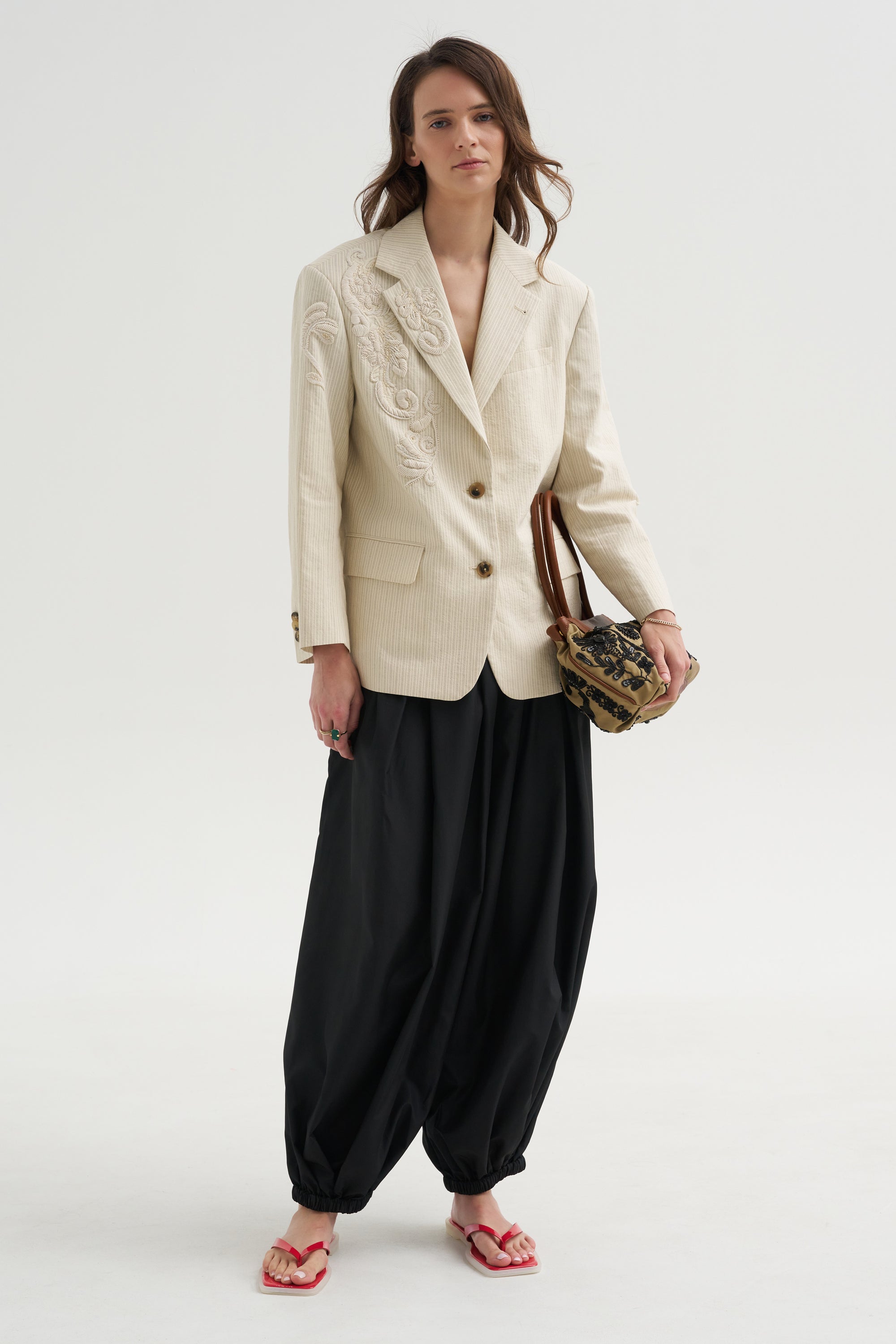 Summer Nylon Zeppelin Pant, Black