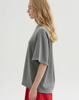 Feather Weight Viscose Neoprene Baseball T-Shirt