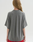 Feather Weight Viscose Neoprene Baseball T-Shirt