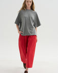 Feather Weight Viscose Neoprene Baseball T-Shirt