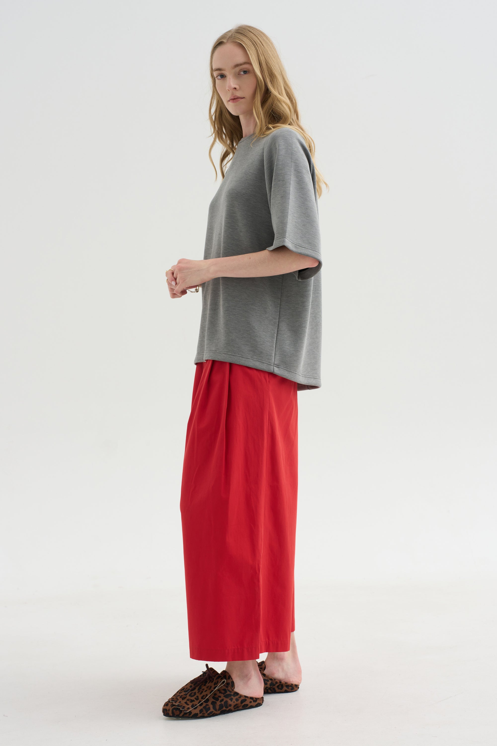 Feather Weight Viscose Neoprene Baseball T-Shirt
