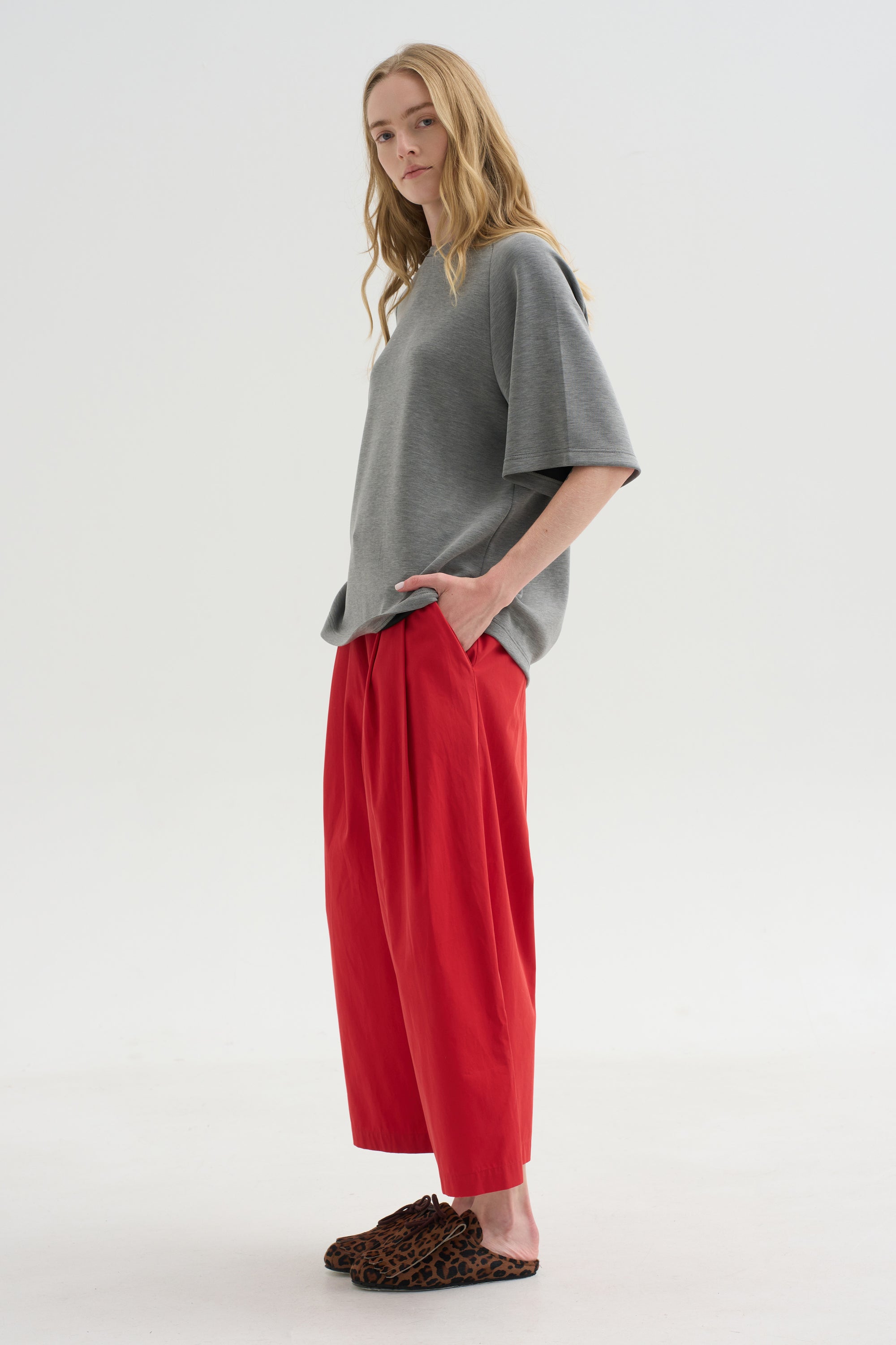 Feather Weight Viscose Neoprene Baseball T-Shirt