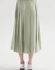Feather Weight Pleated Pull On Skirt
