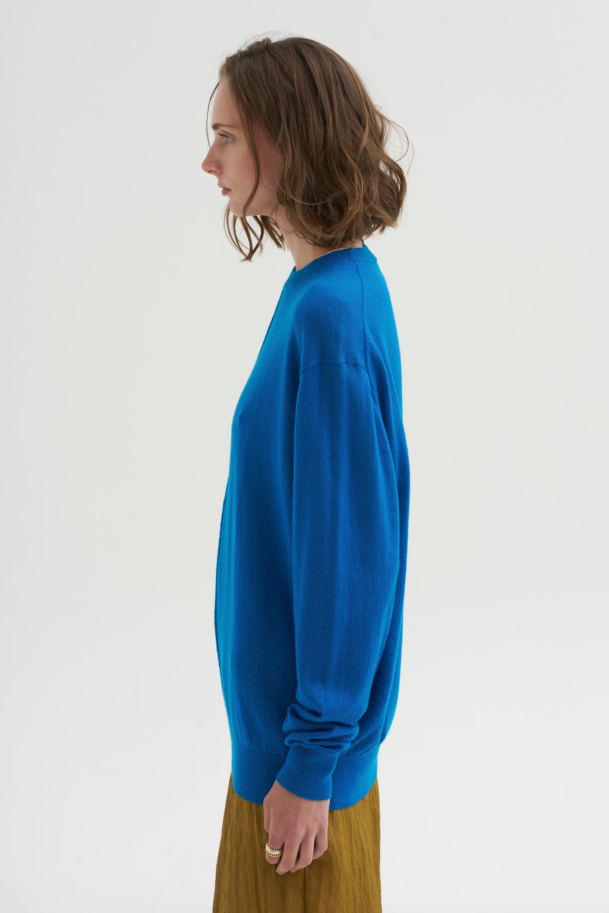 PRE-ORDER • Skinlike Mercerized Wool Crewneck Pullover
