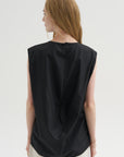 Summer Nylon Sleeveless Cocoon Top