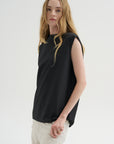 Summer Nylon Sleeveless Cocoon Top