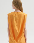 Summer Nylon Sleeveless Cocoon Top
