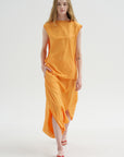Summer Nylon Sleeveless Cocoon Top
