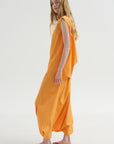 Summer Nylon Sleeveless Cocoon Top