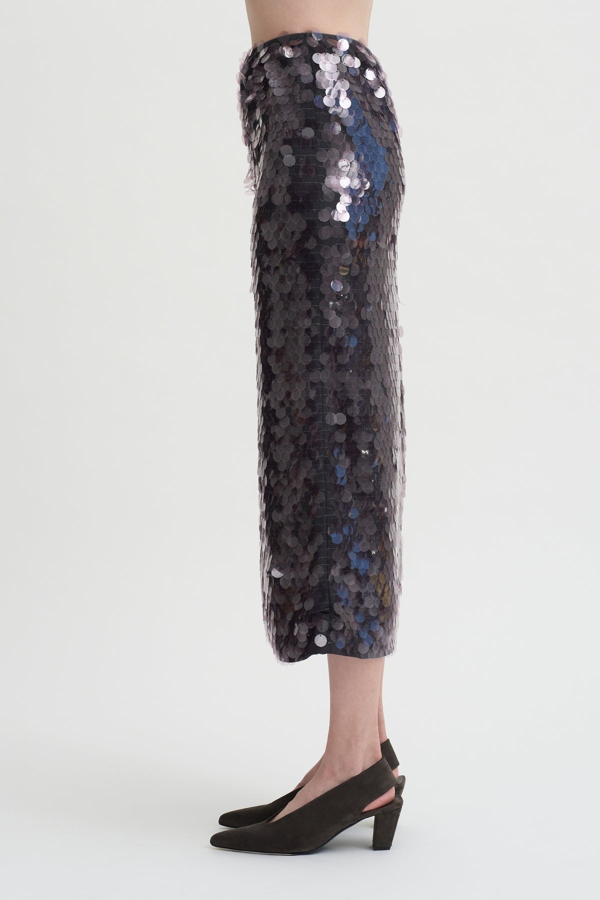 Pre-Order • Pastille Slip Skirt, Lavender Grey