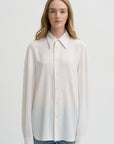 Soft Drape Hinged Shirt, Ivory
