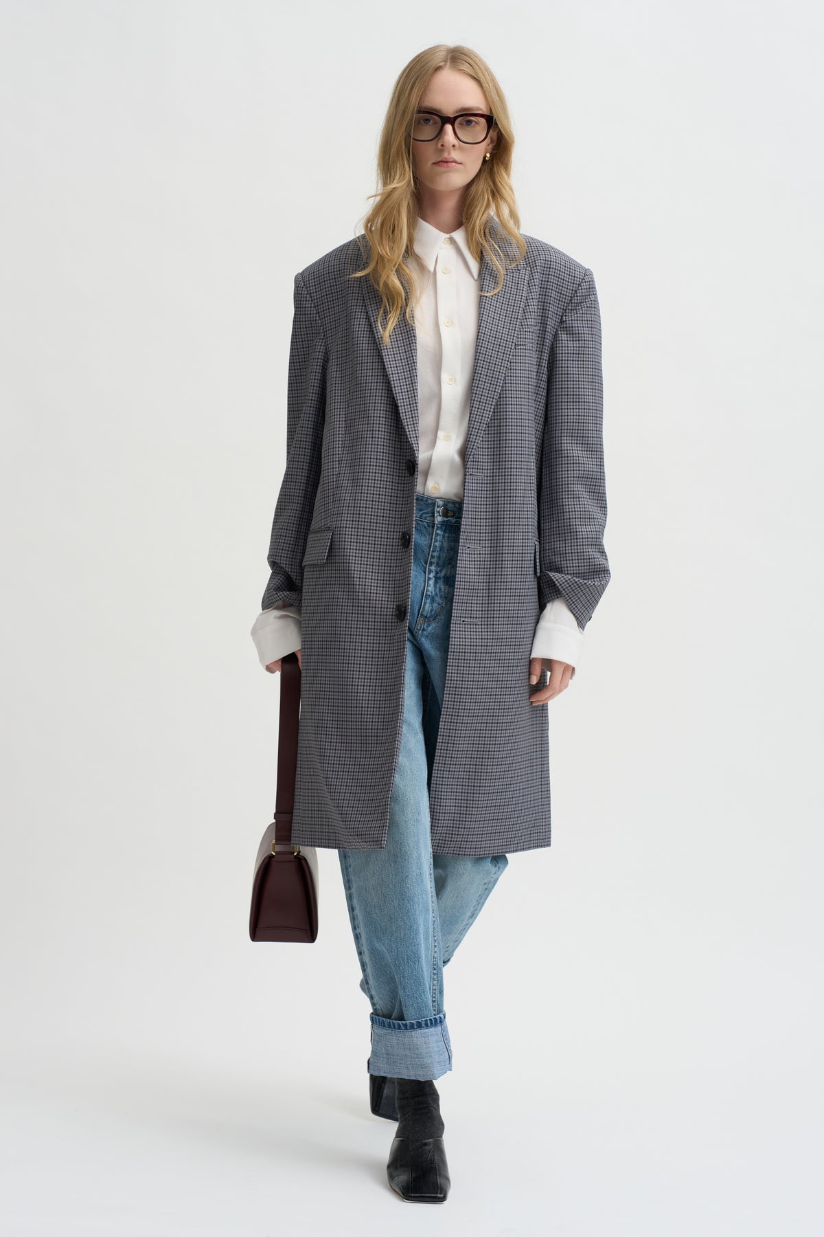 Soft Drape Hinged Shirt, Ivory