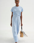 Slouch Waist Dress, Sky