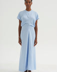 Slouch Waist Dress, Sky