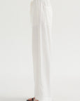 Woven Stripe Drawstring Trouser, Meringue