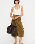 Compact Knit Tank, White