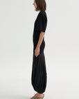 Cocoon Tee Dress, Black
