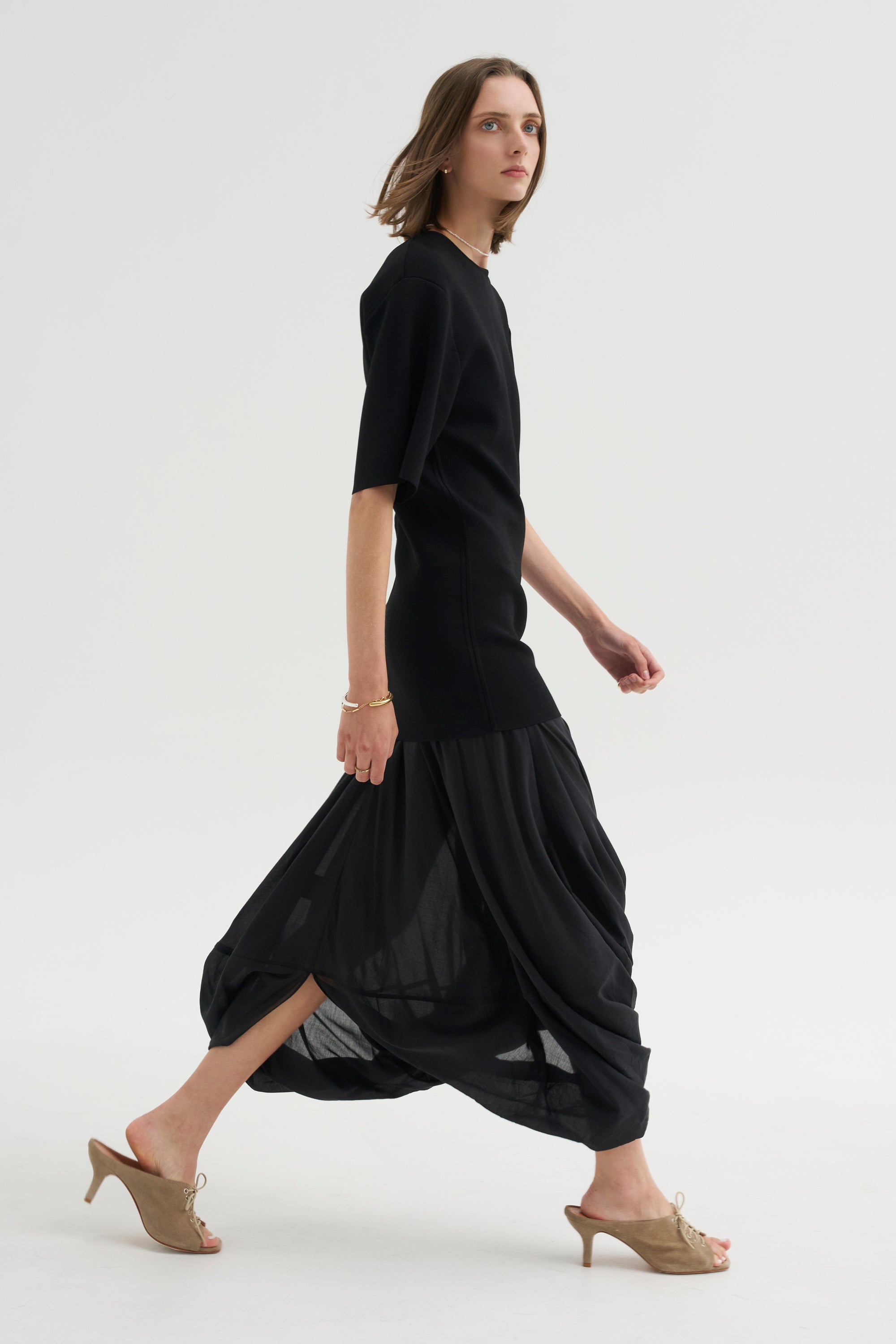cocoon shirt dress Dries Van Noten Dasia Dress in Blue