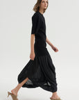 Cocoon Tee Dress, Black