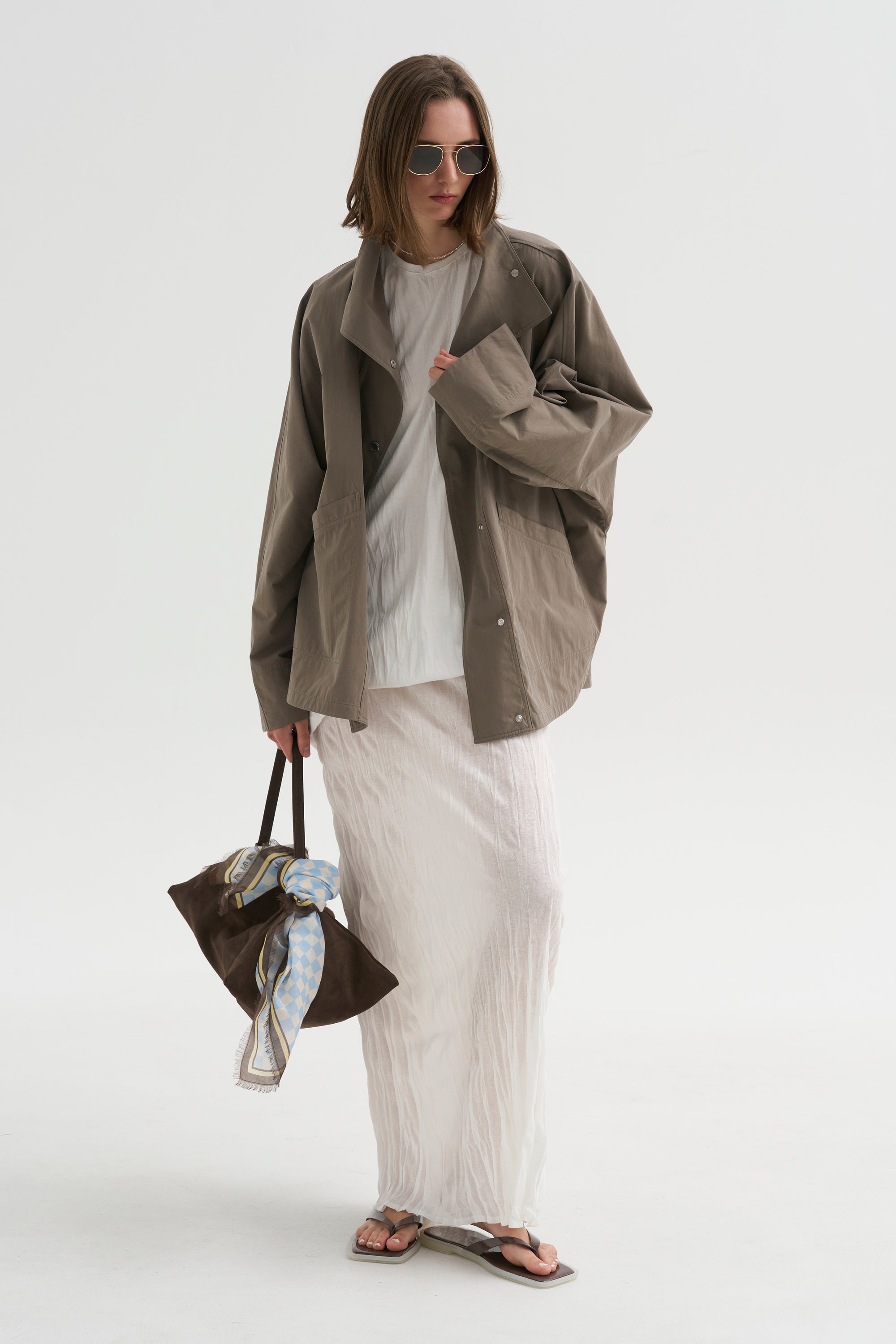 Summer Parachute Jacket, Clove