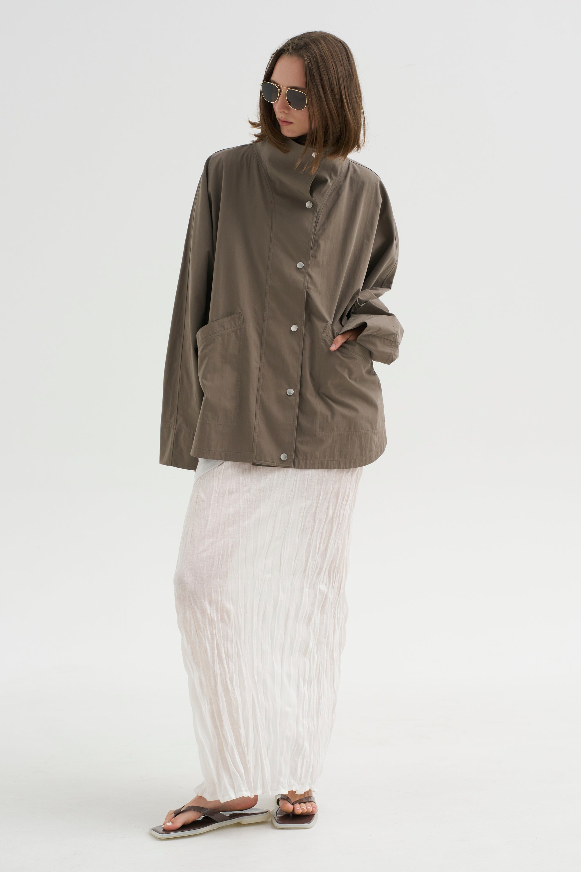 Summer Parachute Jacket, Clove