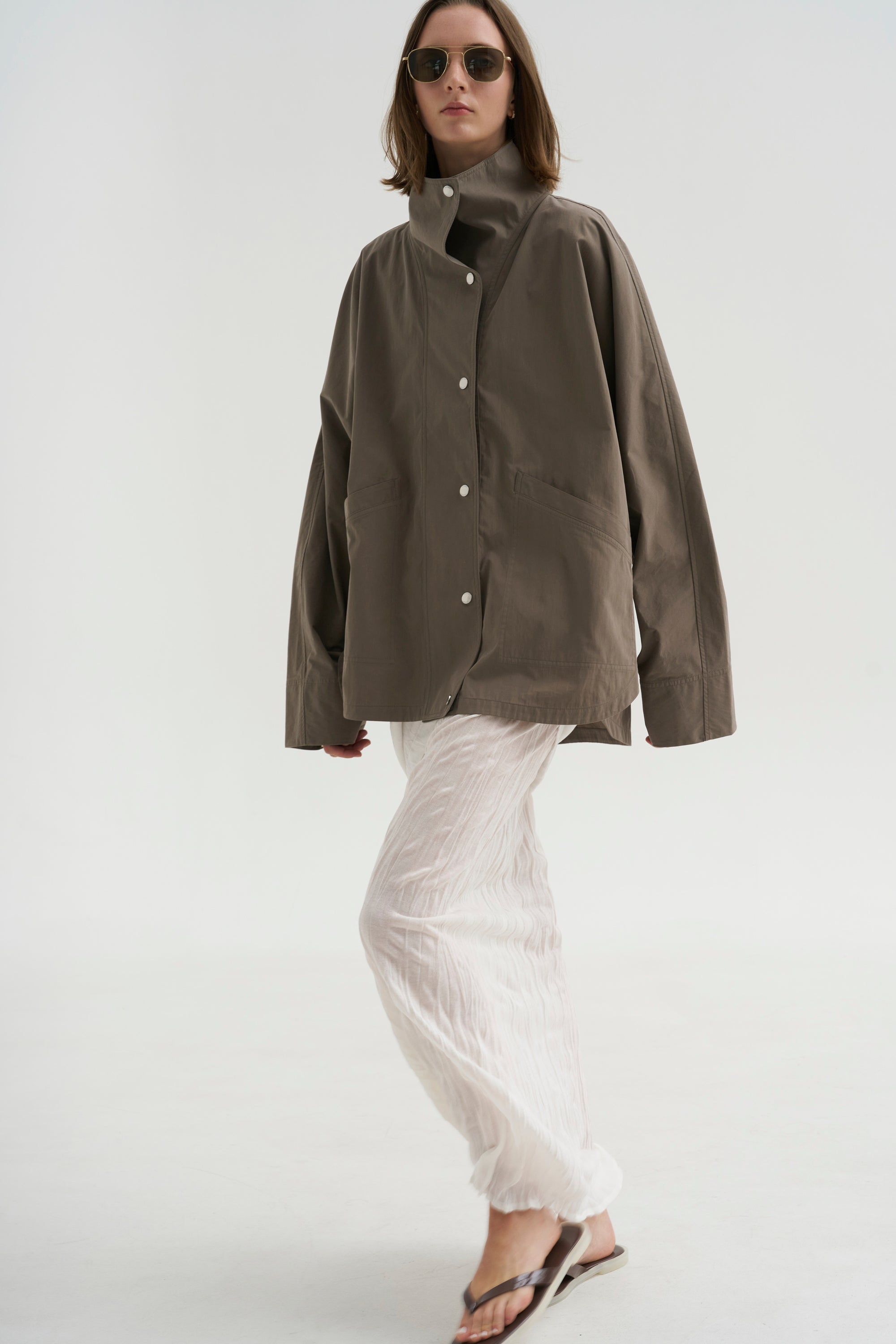 Summer Parachute Jacket, Clove