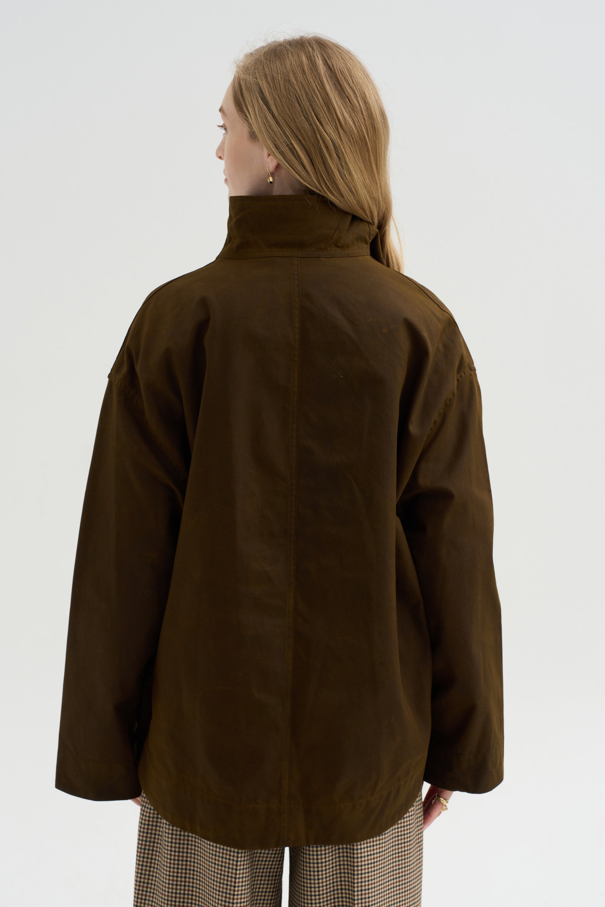 Zipped Country Jacket, Bark
