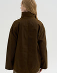 Zipped Country Jacket, Bark