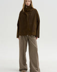 Zipped Country Jacket, Bark