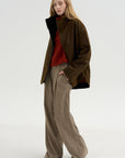 Zipped Country Jacket, Bark
