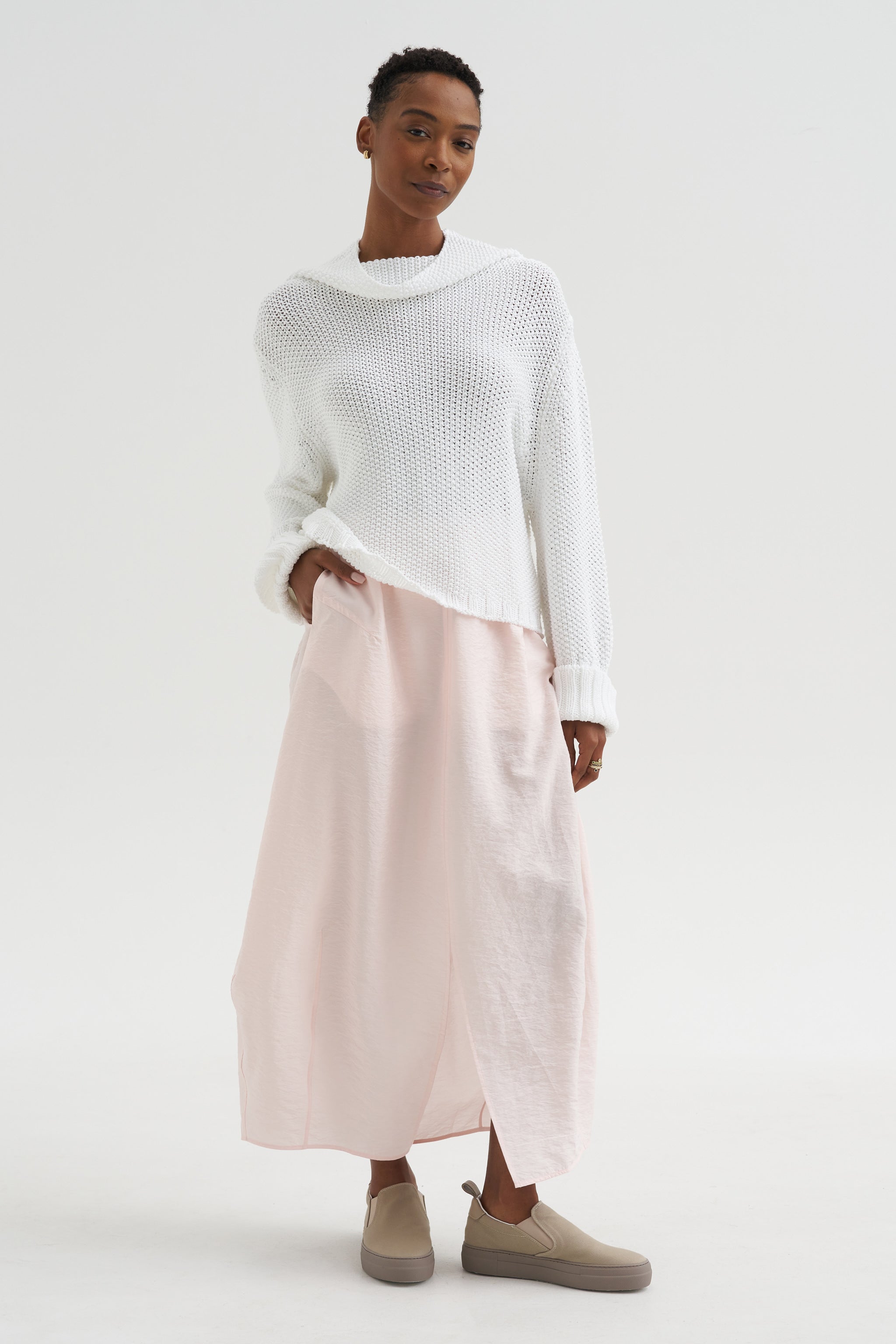 Parachute Skirt, Bloom – Kick Pleat