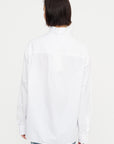 Sharp Poplin Shirt, White