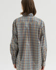 Classic Check Shirt, Blue & Orange