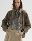 Classic Check Shirt, Blue & Orange