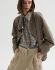 Classic Check Shirt, Blue & Orange