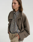 Classic Check Shirt, Blue & Orange