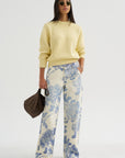 Oversized Crew Knit, Buttercup
