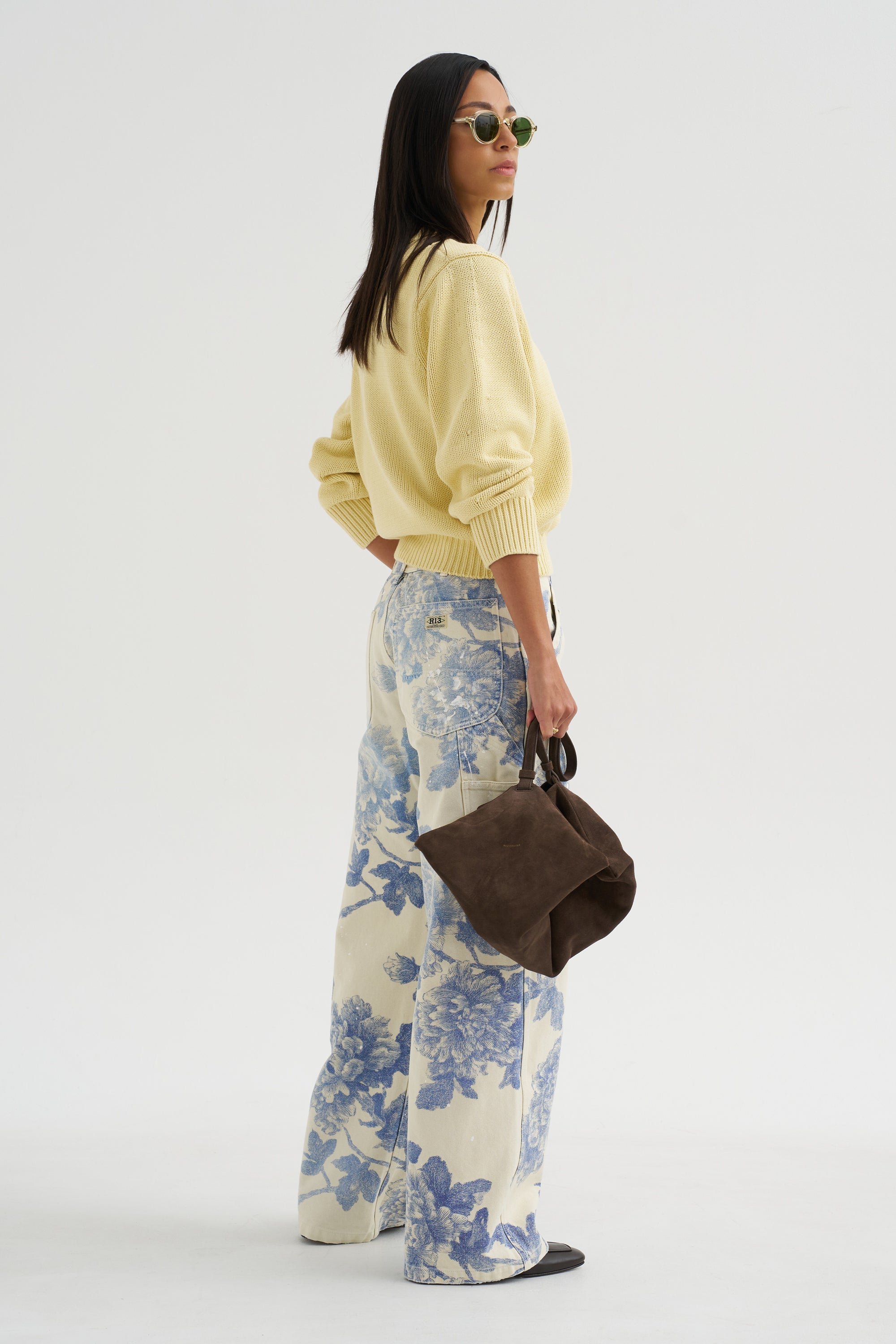 Oversized Crew Knit, Buttercup