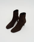 Soft Suede Ankle Boots, Brown