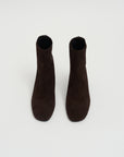 Soft Suede Ankle Boots, Brown