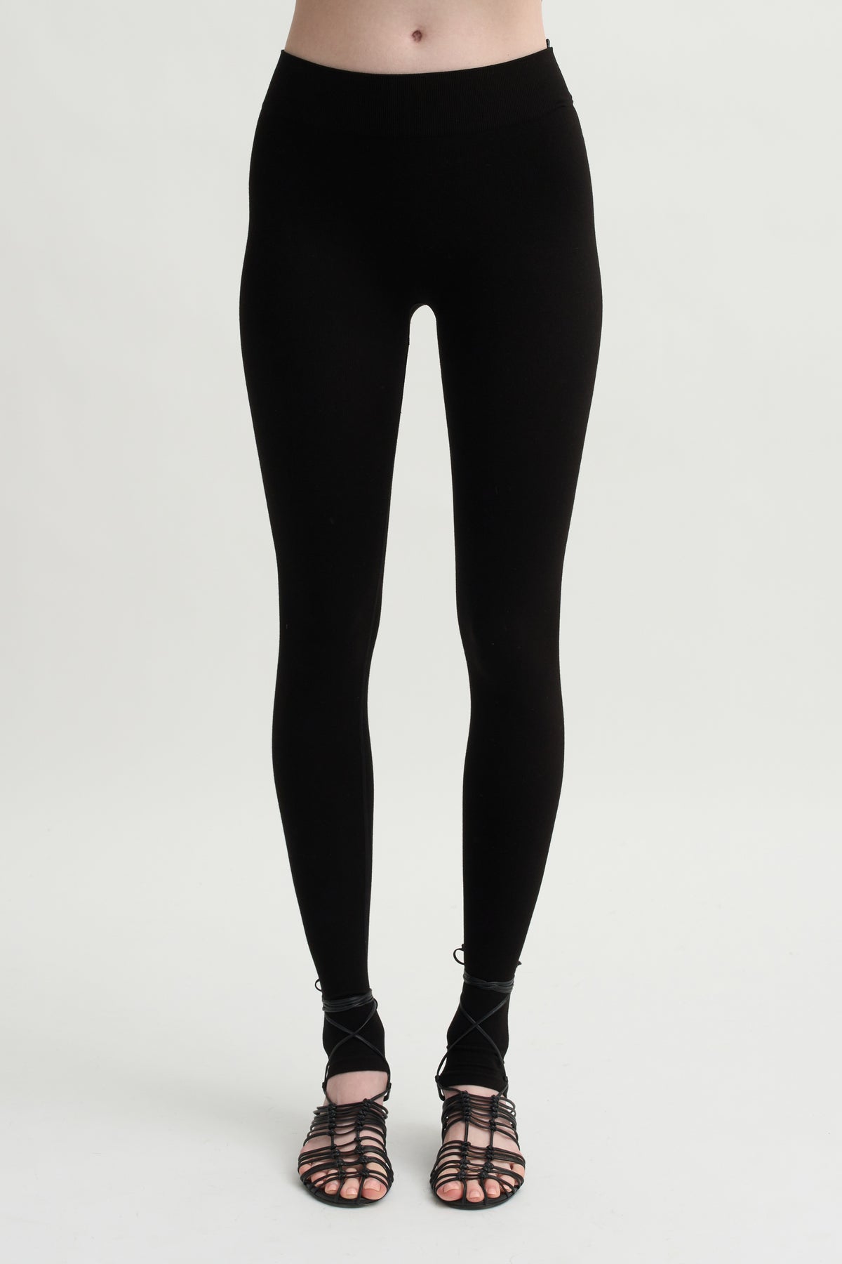 Compact Leggings, Black
