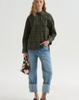 Boxy Shirt, Pine & Popcorn