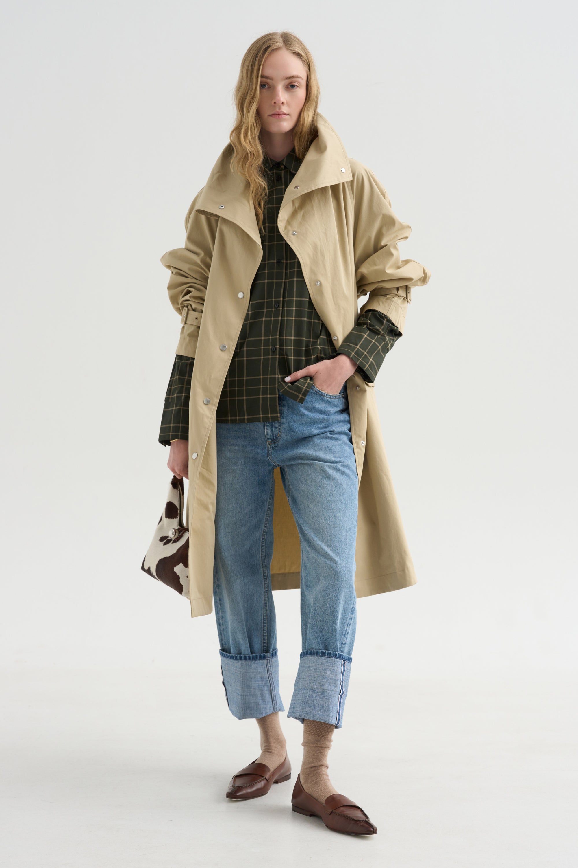 Boxy Shirt, Pine &amp; Popcorn