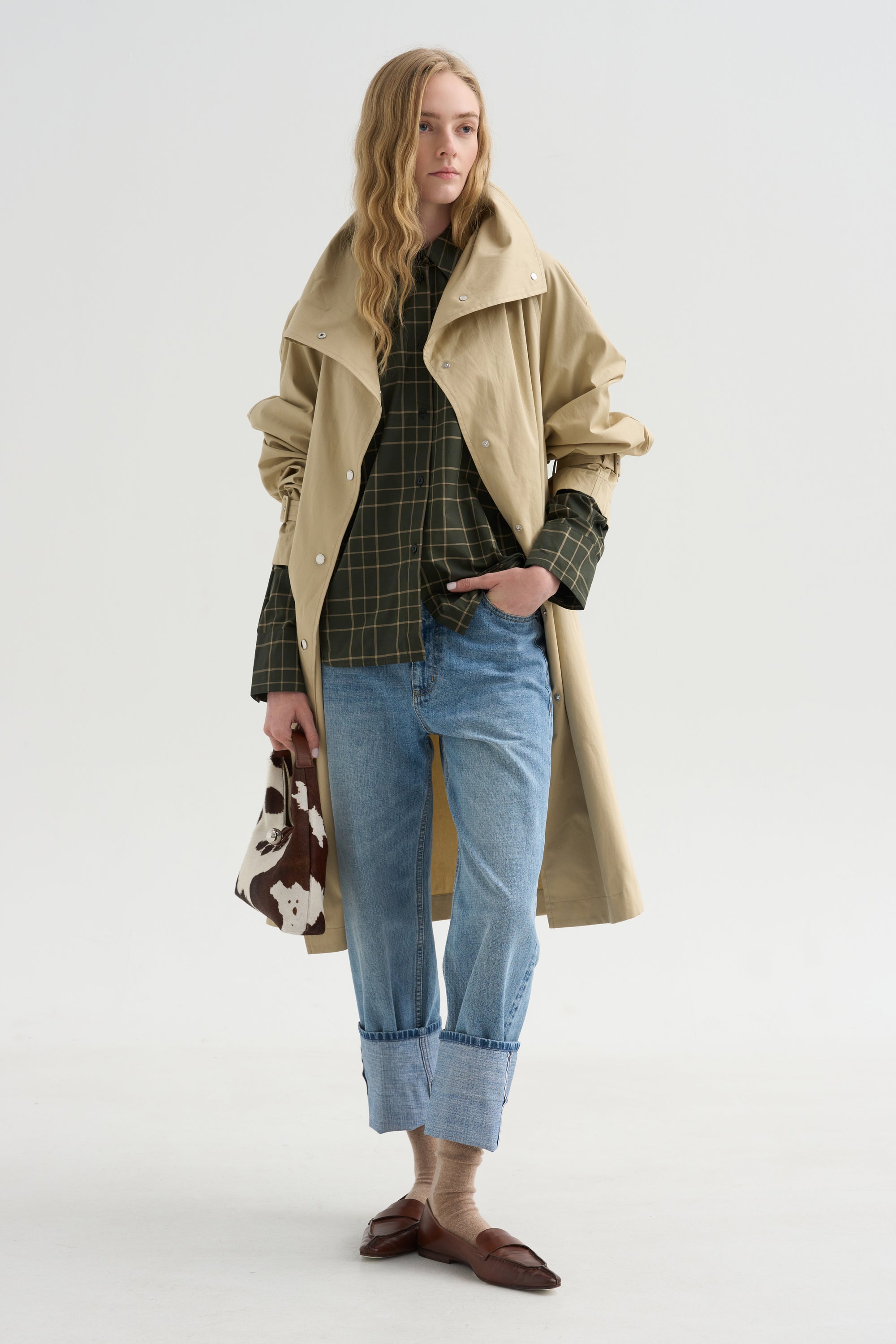 Boxy Shirt, Pine &amp; Popcorn