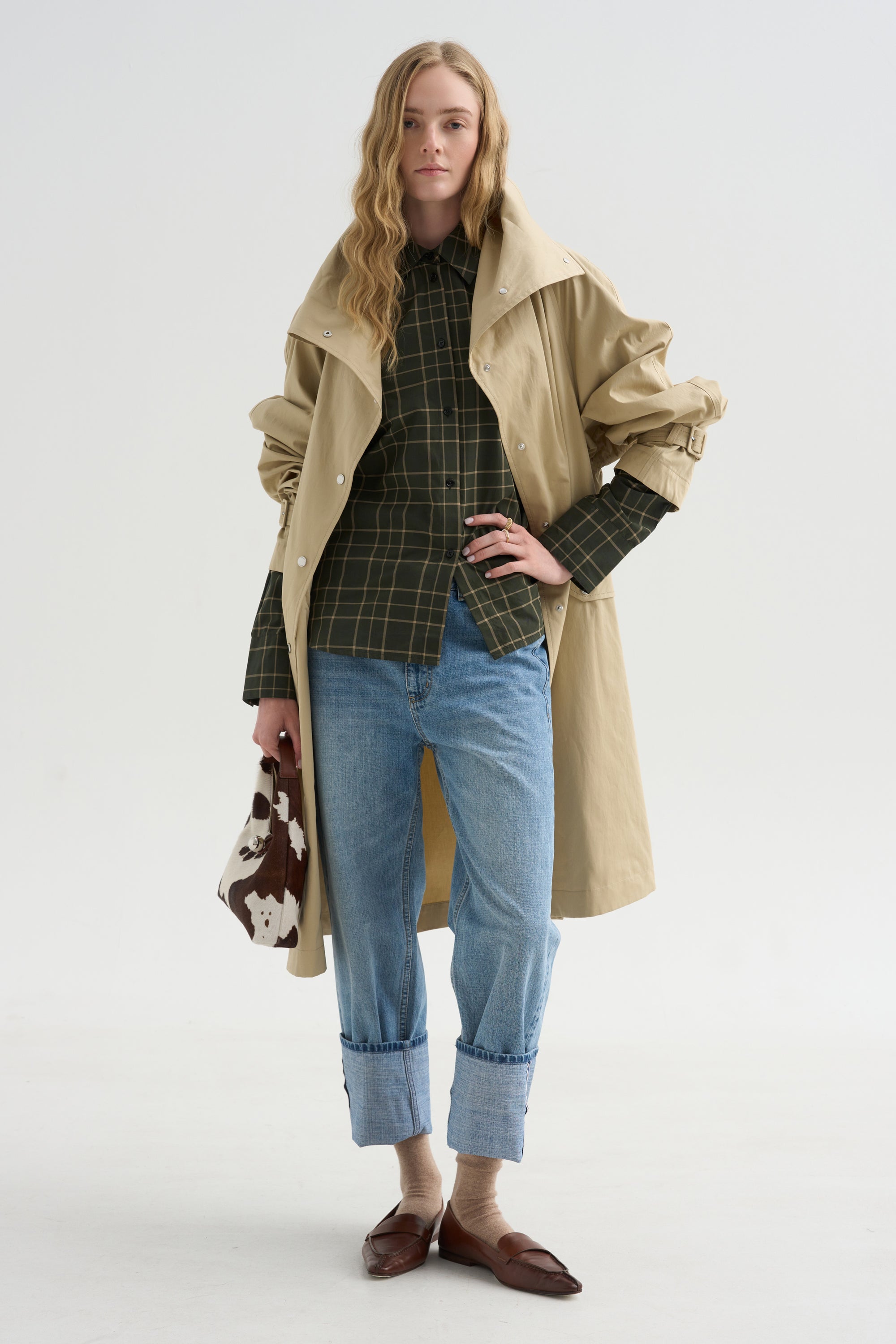 Boxy Shirt, Pine &amp; Popcorn